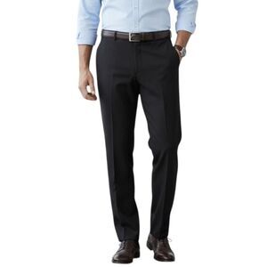 Hugo Boss Dress Pants Mens 40R Black 100% Virgin Wool Made in USA Pasolini Move